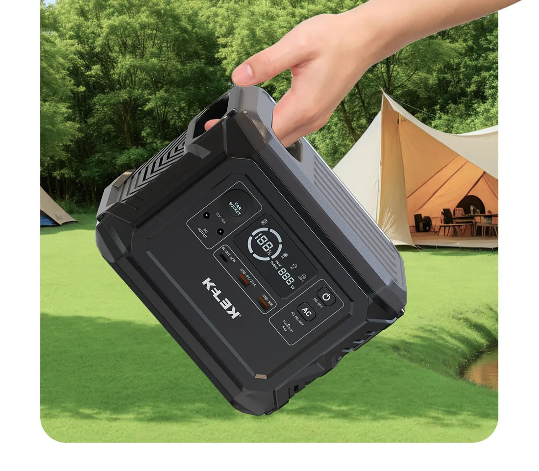 PowerNest 300 sostenido con una mano
